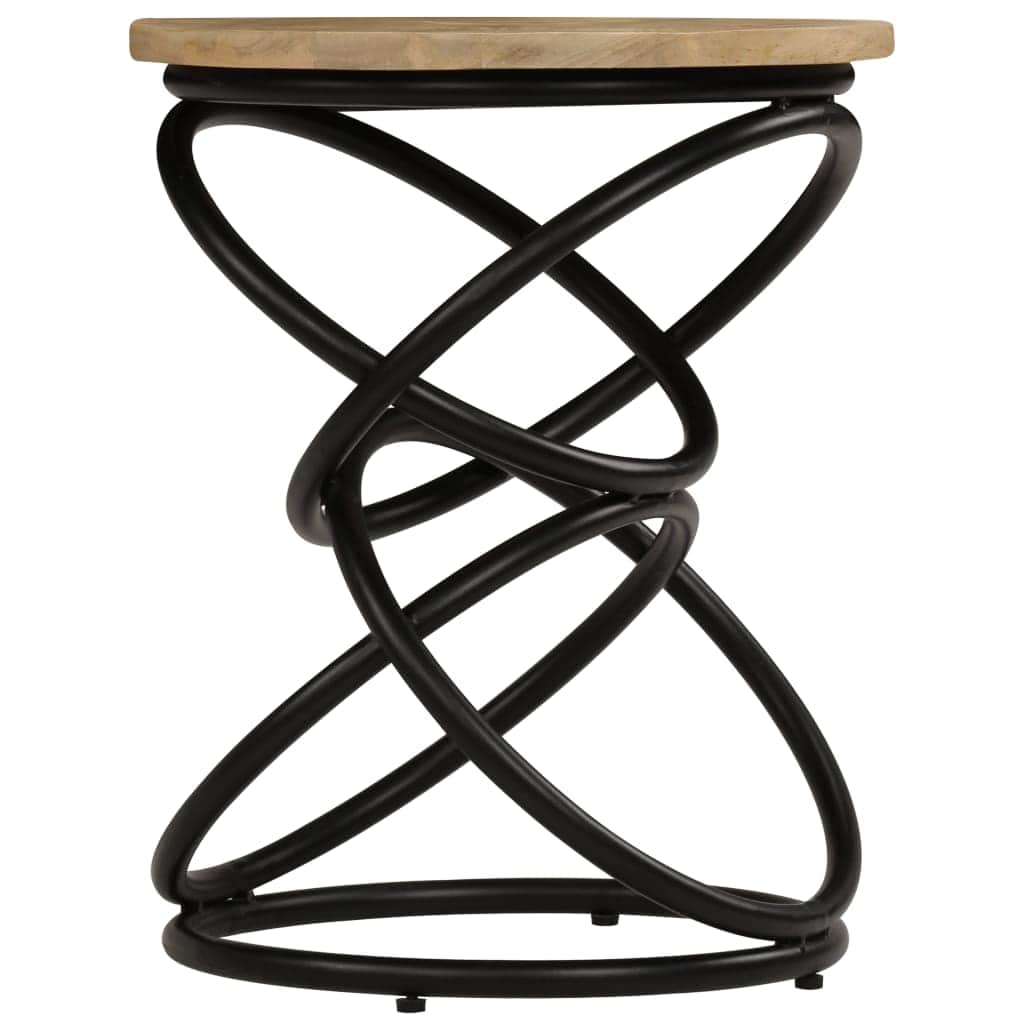 End Table Solid Mango Wood
