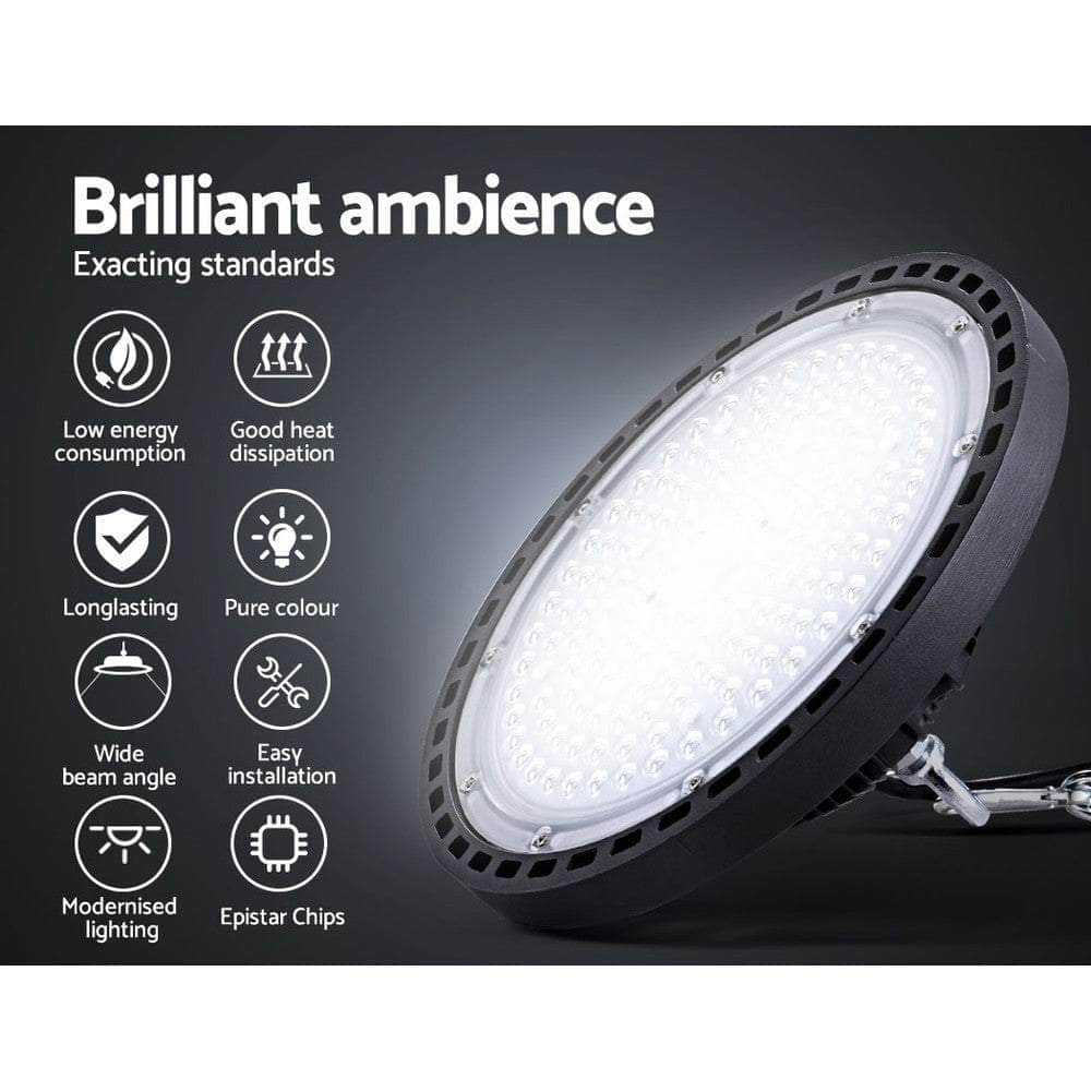 Energy-saving LED High Bay Lights 100W Industrial Workshop Warehouse Gym