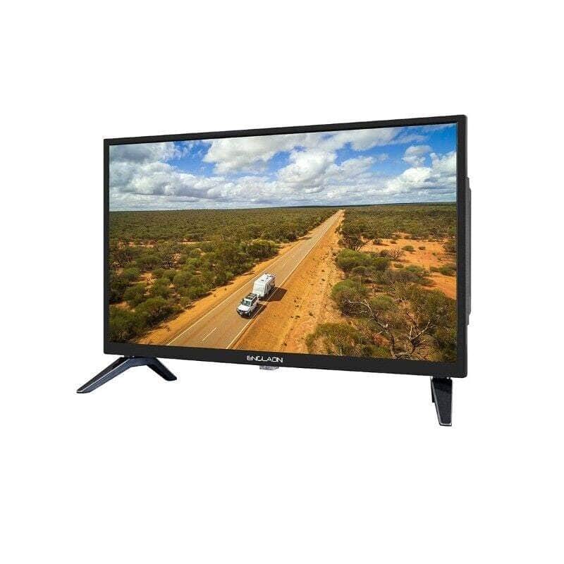 ENGLAON 24" HD LED 12V TV DVD Combo for Caravan Motorhome Campervan Truck Car RV