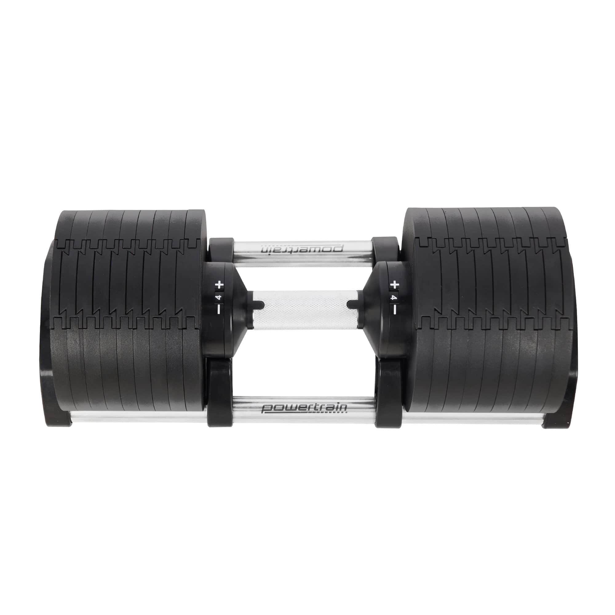 Eon 2x 36kg Adjustable Dial Dumbbells Home Gym Weight Set