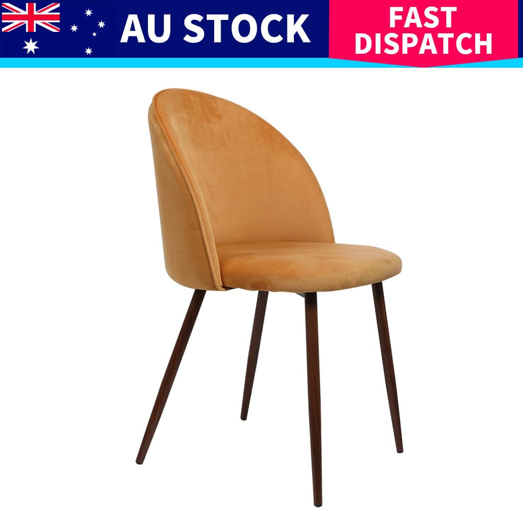 Ergonomic 6x Dining Chairs Seat French  Comfortable Design Classic