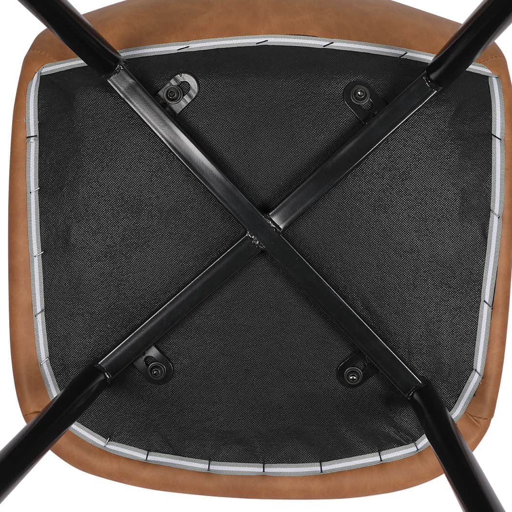 Ergonomic 8x Dining Chairs Kitchen Eames  Soft Cushion Classic