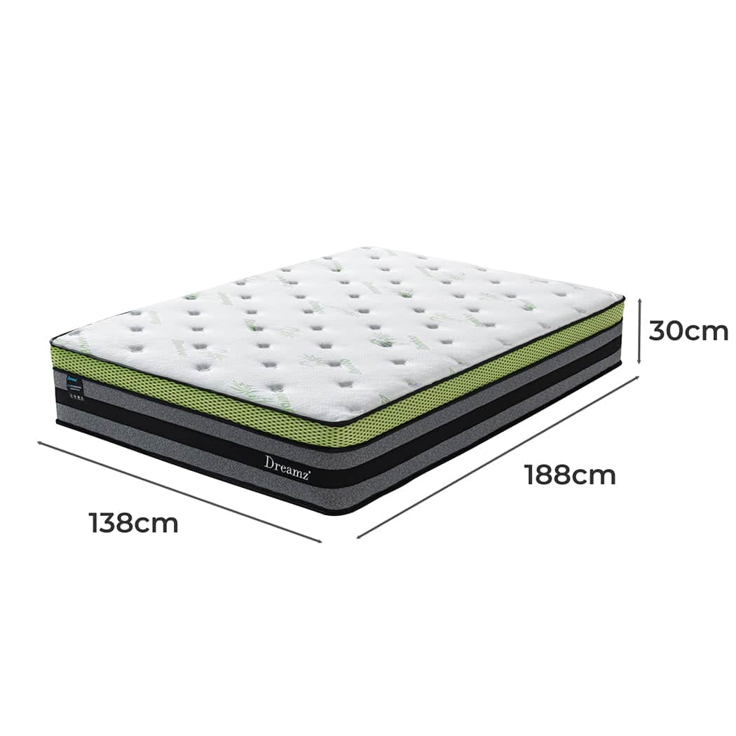 Ergonomic Double Cooling Mattress Pocket  Premium Quality Build