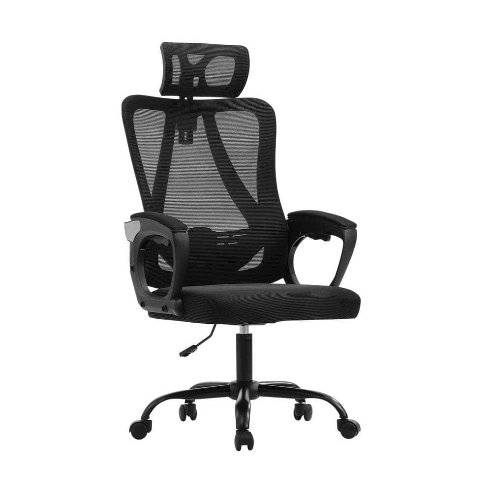 Ergonomic Office Chair Lumbar Support White