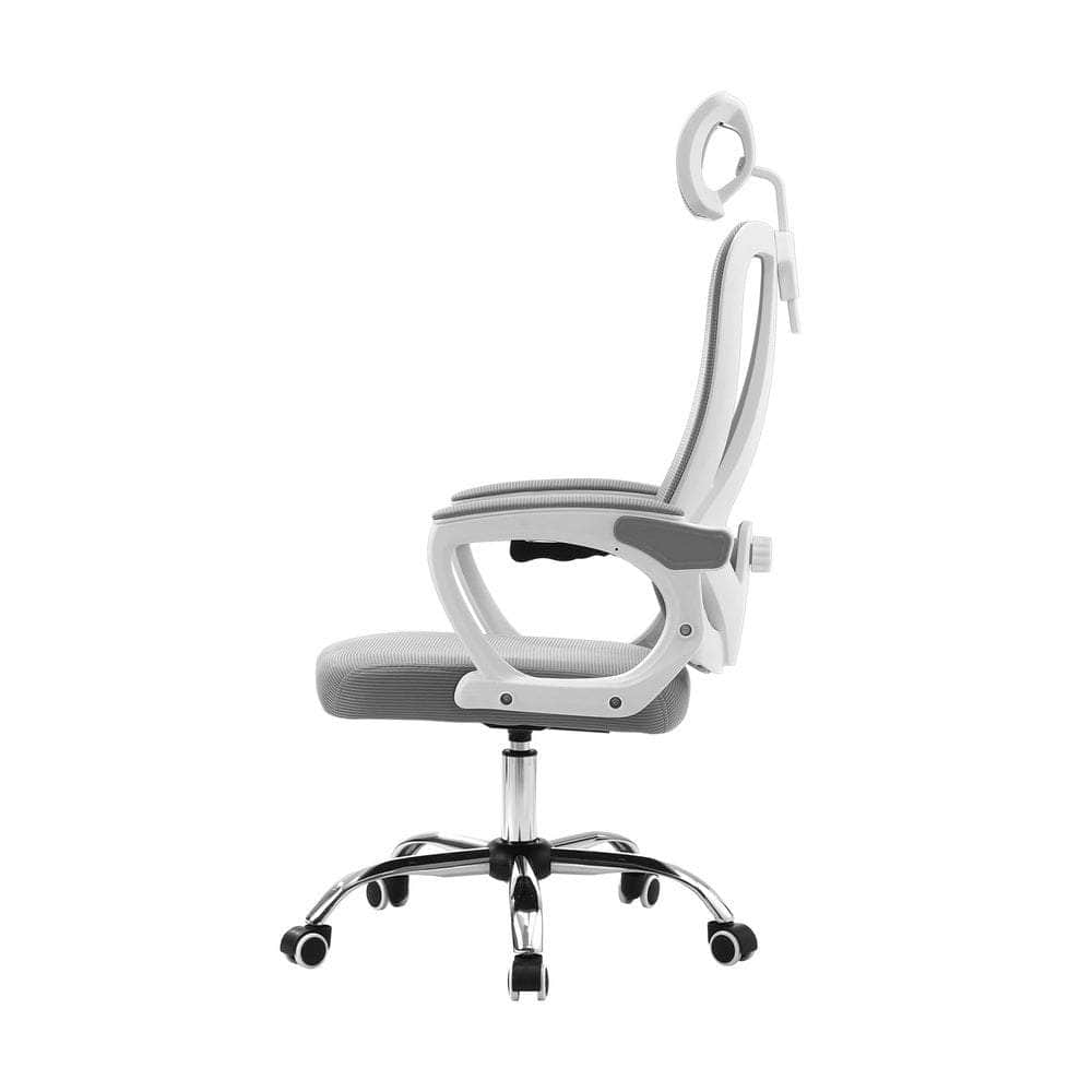 Ergonomic Office Chair Lumbar Support White