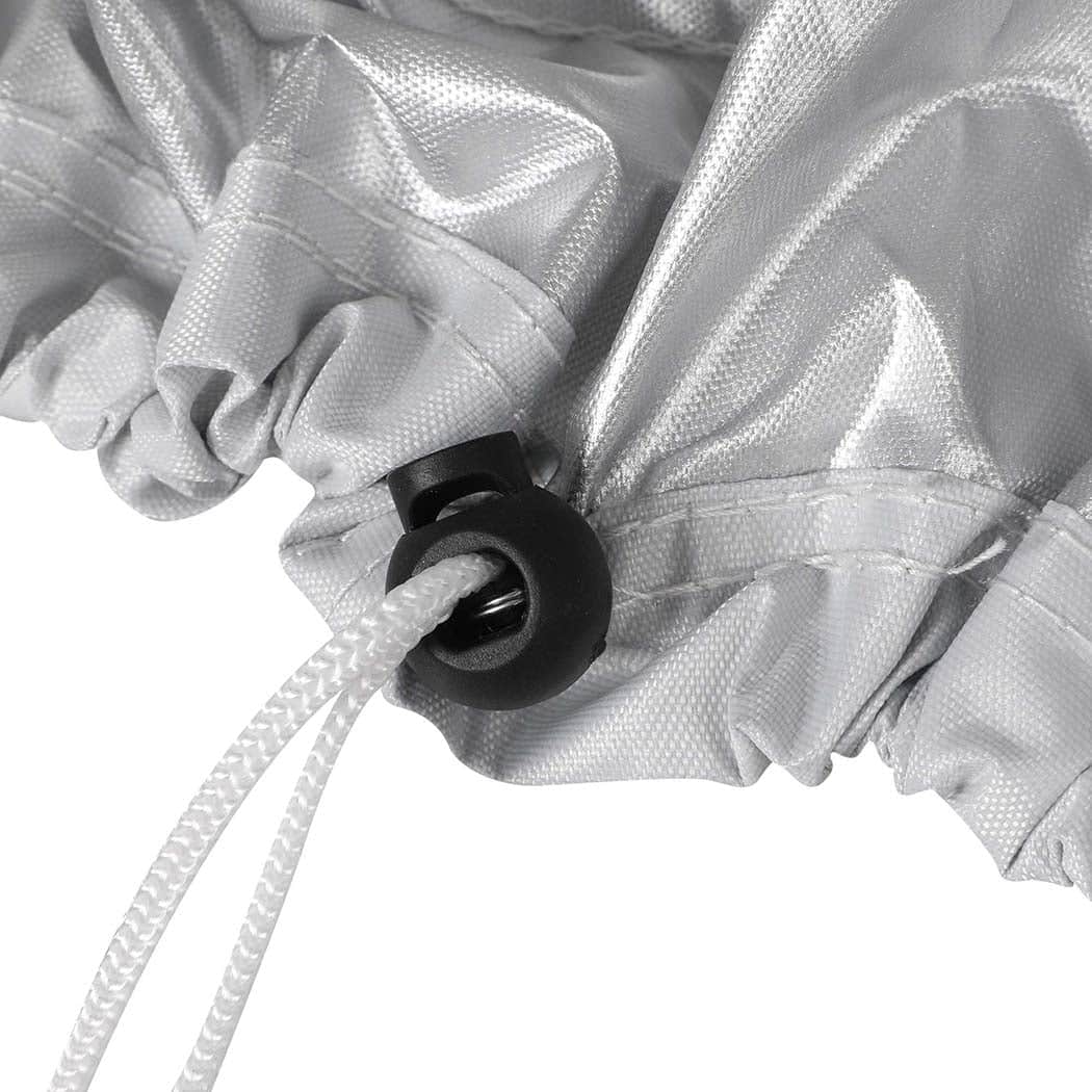 Ergonomic Outdoor Furniture Cover Waterproof Silver 20cm Extension