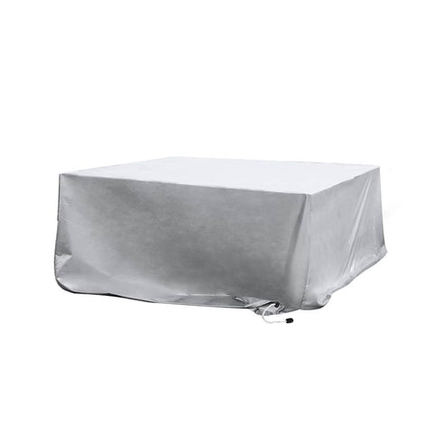 Ergonomic Outdoor Furniture Cover Waterproof Silver 20cm Extension