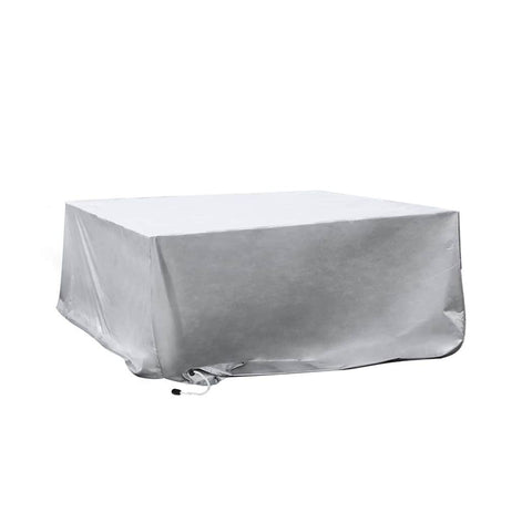 Ergonomic Outdoor Furniture Cover Waterproof Silver 20cm Extension