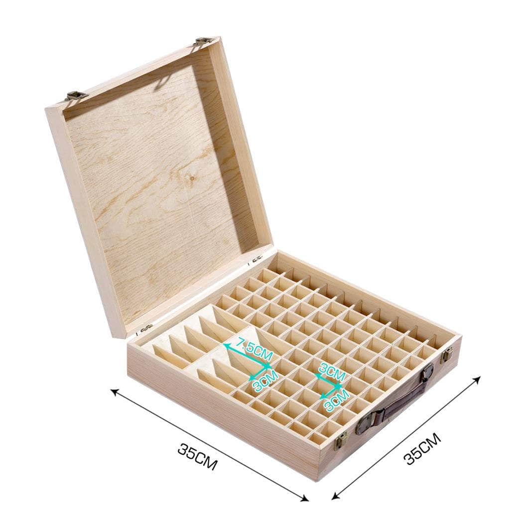 Essential Oil Storage Box Wooden 85
