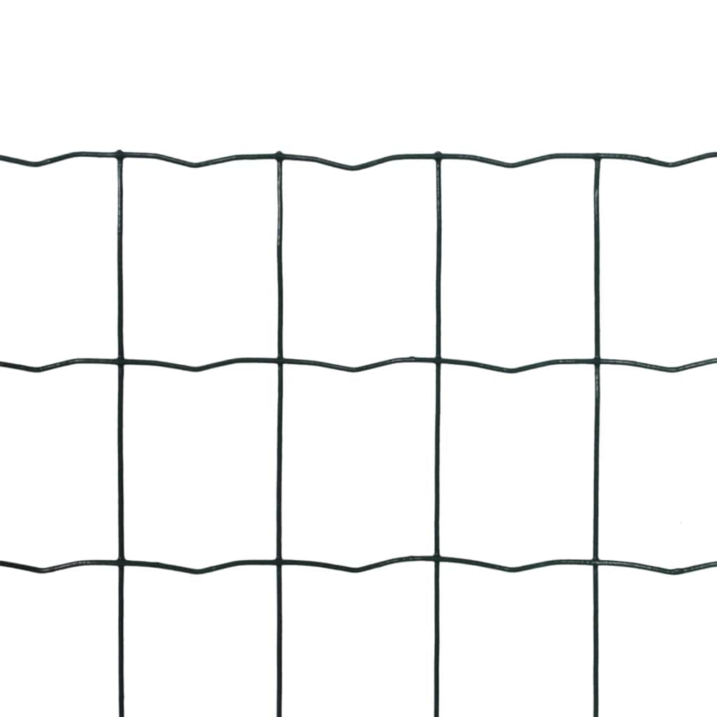 Euro 1 Fence Steel Green