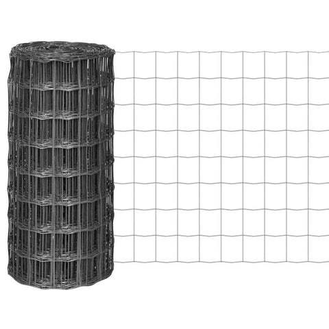 Euro Fence Material Steel Colour "Grey"