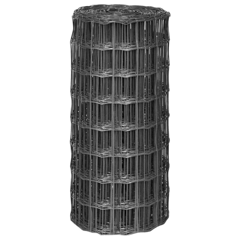 Euro Fence Material Steel Colour "Grey"