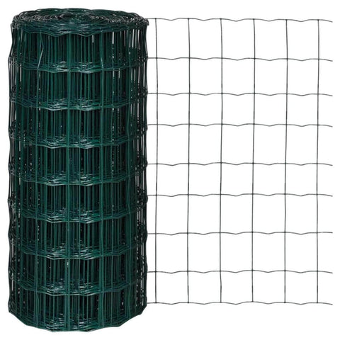 Euro Fence Material Steel Green