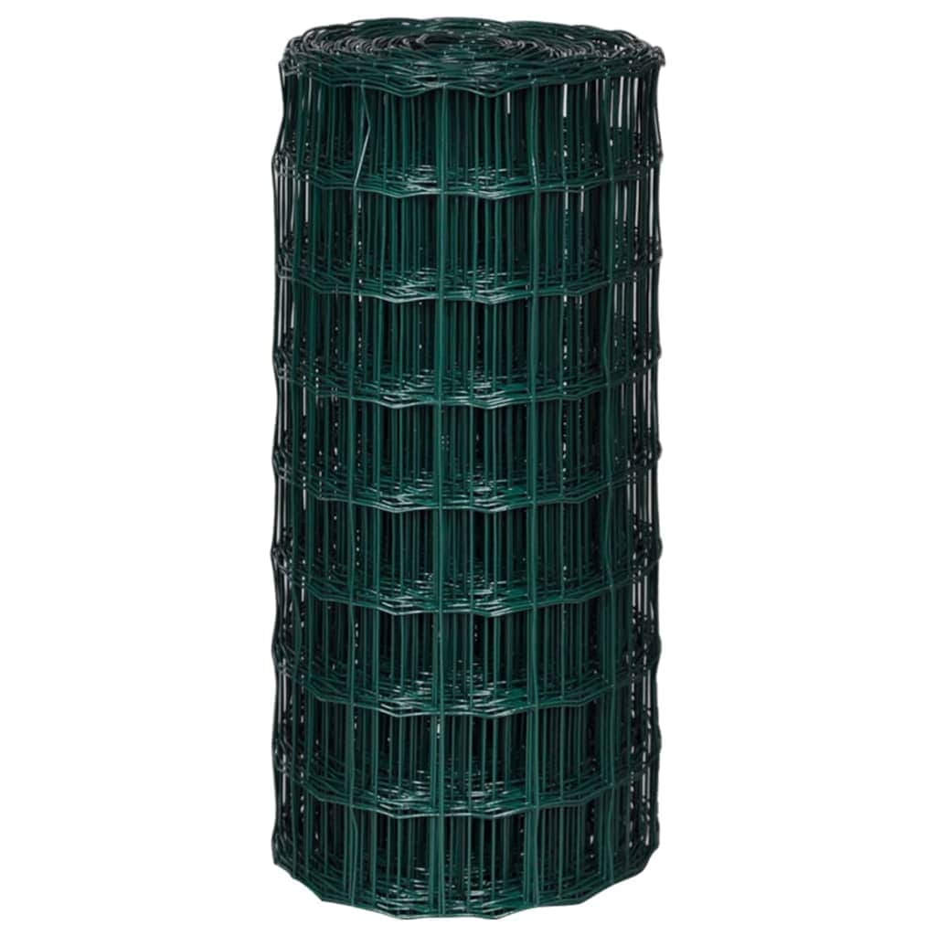 Euro Fence Material Steel Green