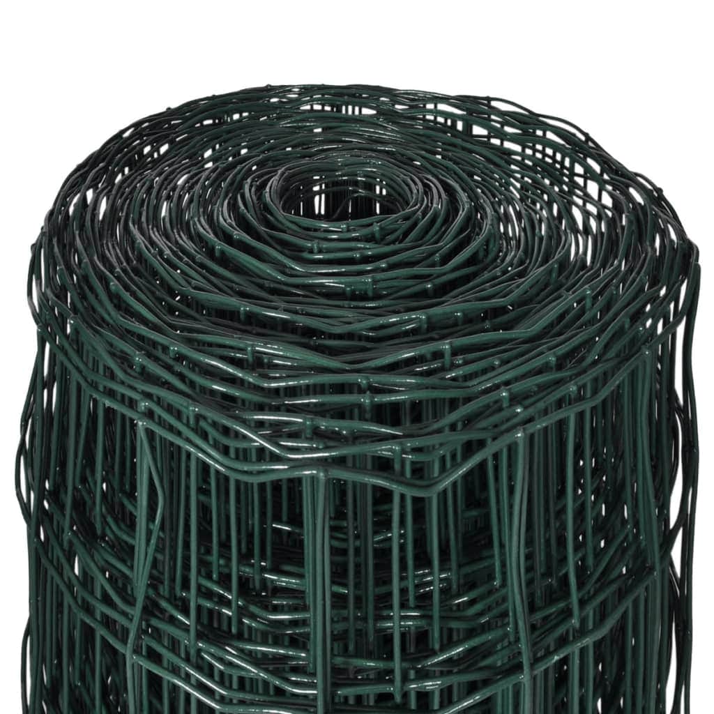Euro Fence Material Steel Green