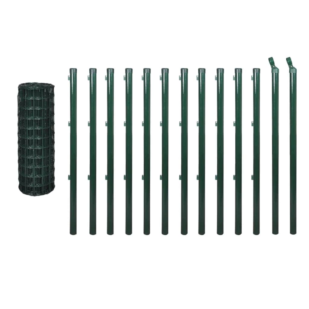 Euro Fence Steel "Colour Green"