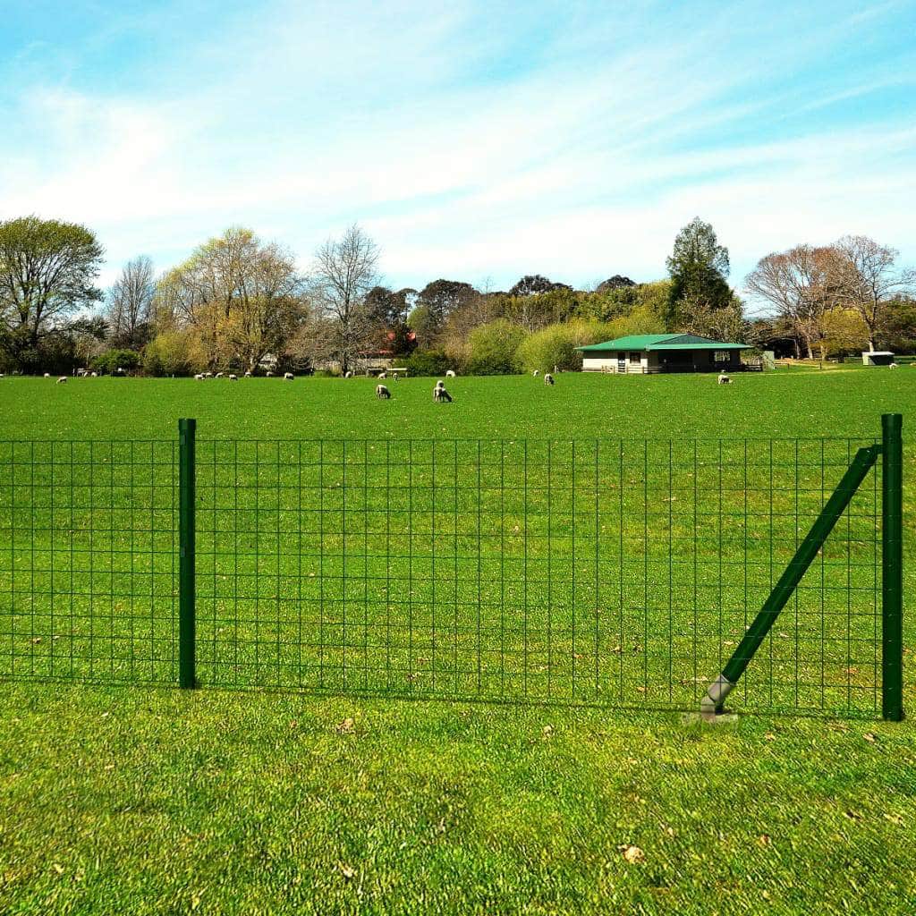 Euro Fence Steel "Green" - Fence Panels
