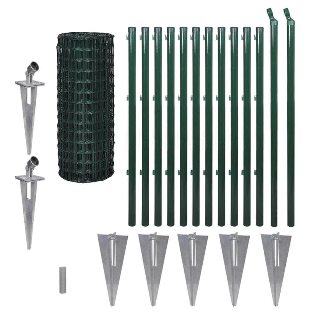 Green colour - Euro Fence Steel "Green"