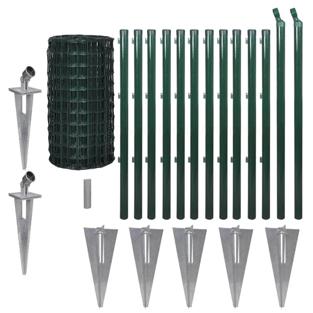 Green colour - Euro Fence Steel (Green)
