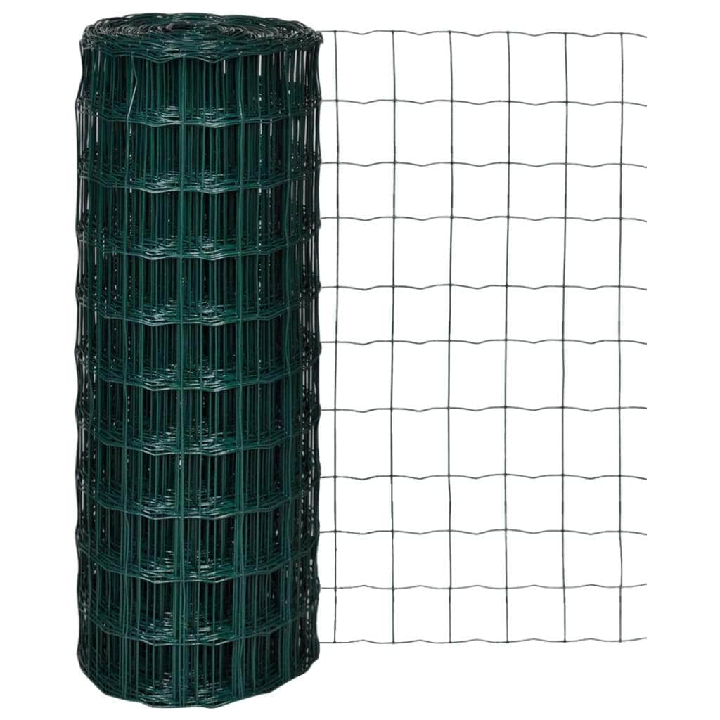 Euro Fence Steel ,Green
