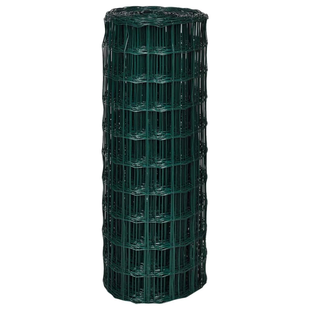 Euro Fence Steel ,Green