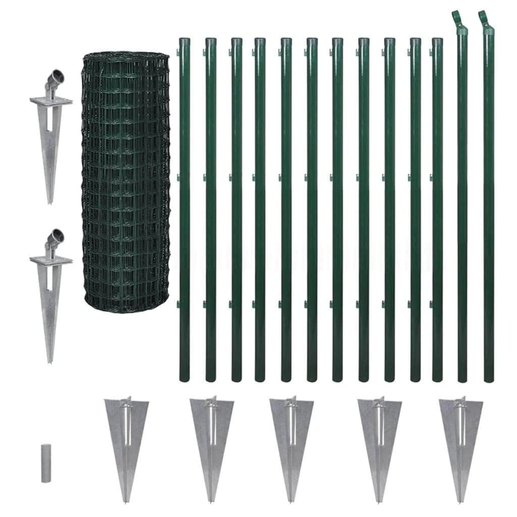 Euro Fence Steel {Green}