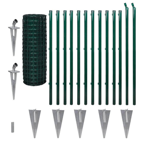 Euro Fence Steel {Green}