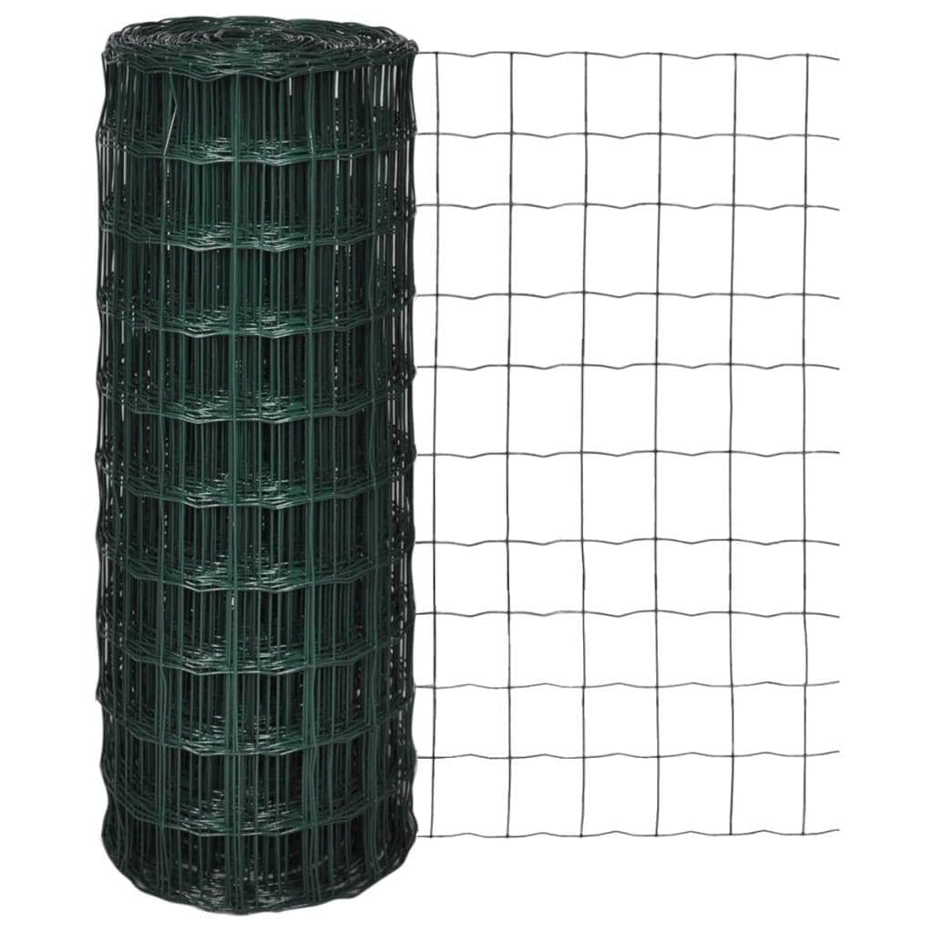 Euro Fence Steel [Green] - Fence Panels