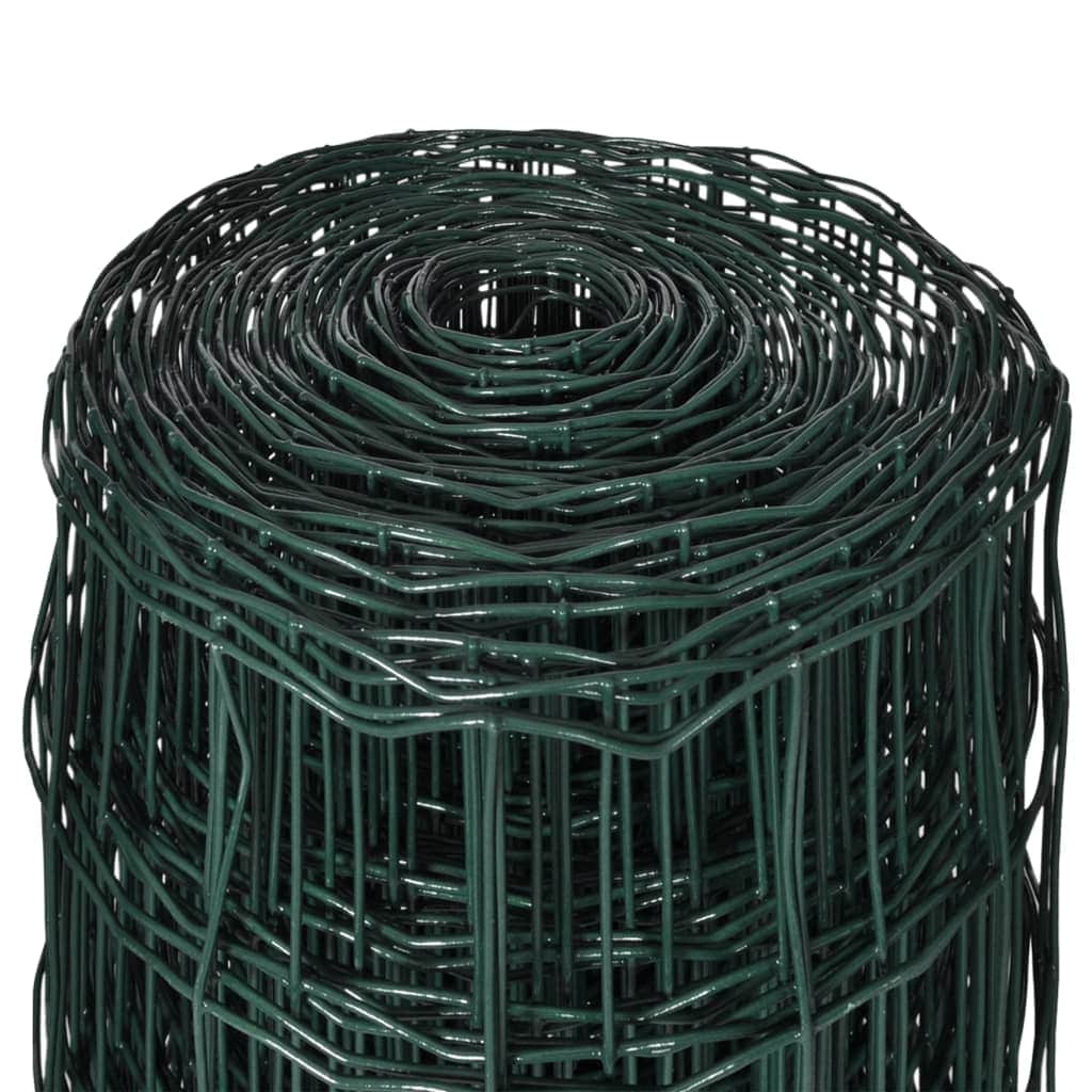 Fence Panels - Euro Fence Steel--Green