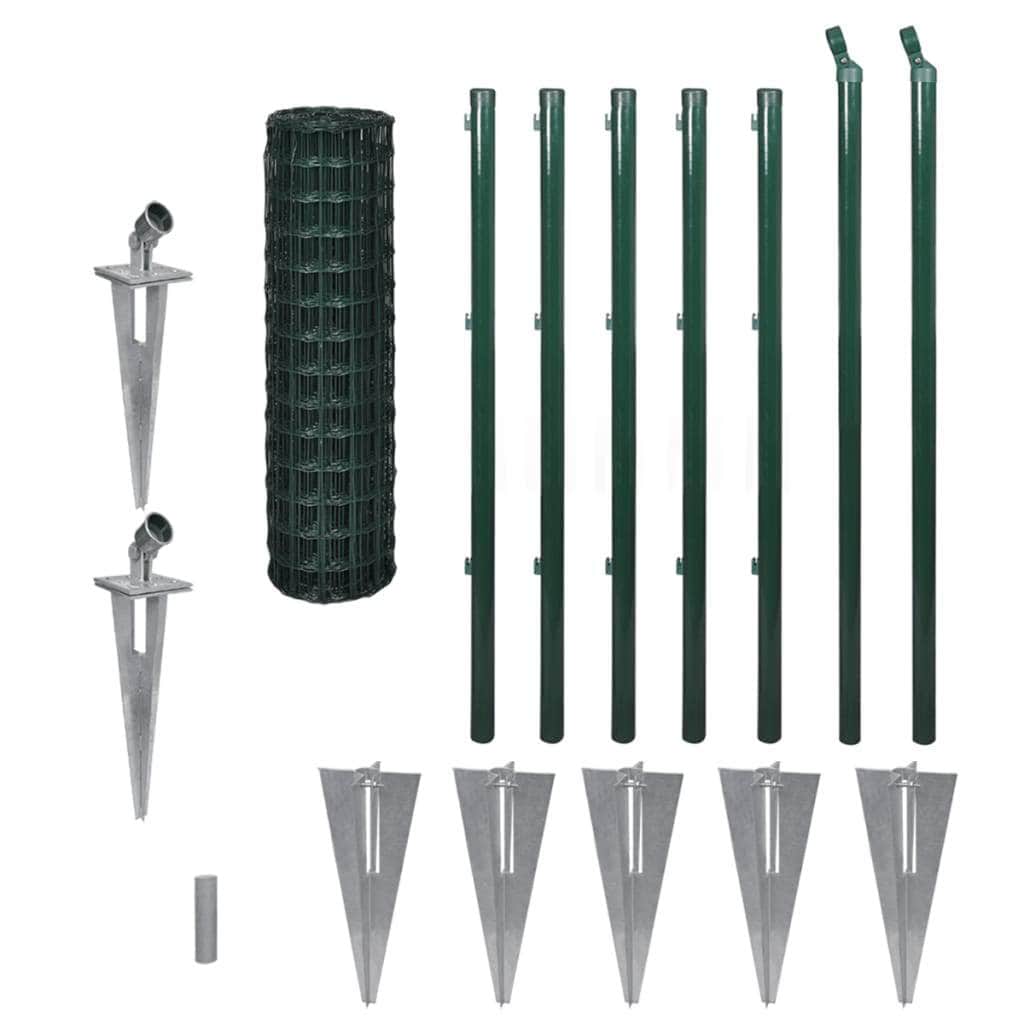 Euro Fence Steel Green M