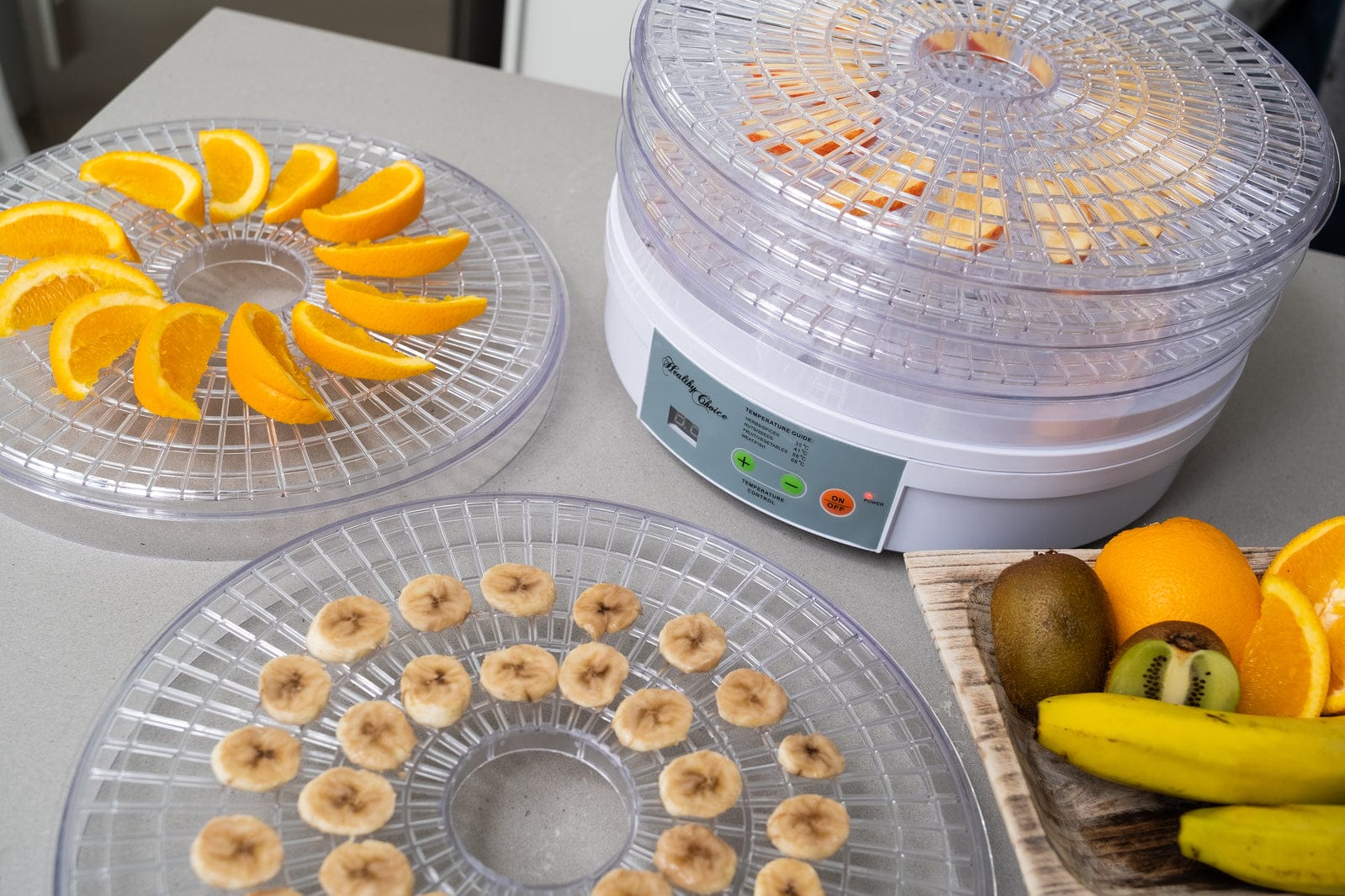 European Design Food Dehydrator/ Preserver W/ 2 Power Levels | Food Dehydrators - photo 6