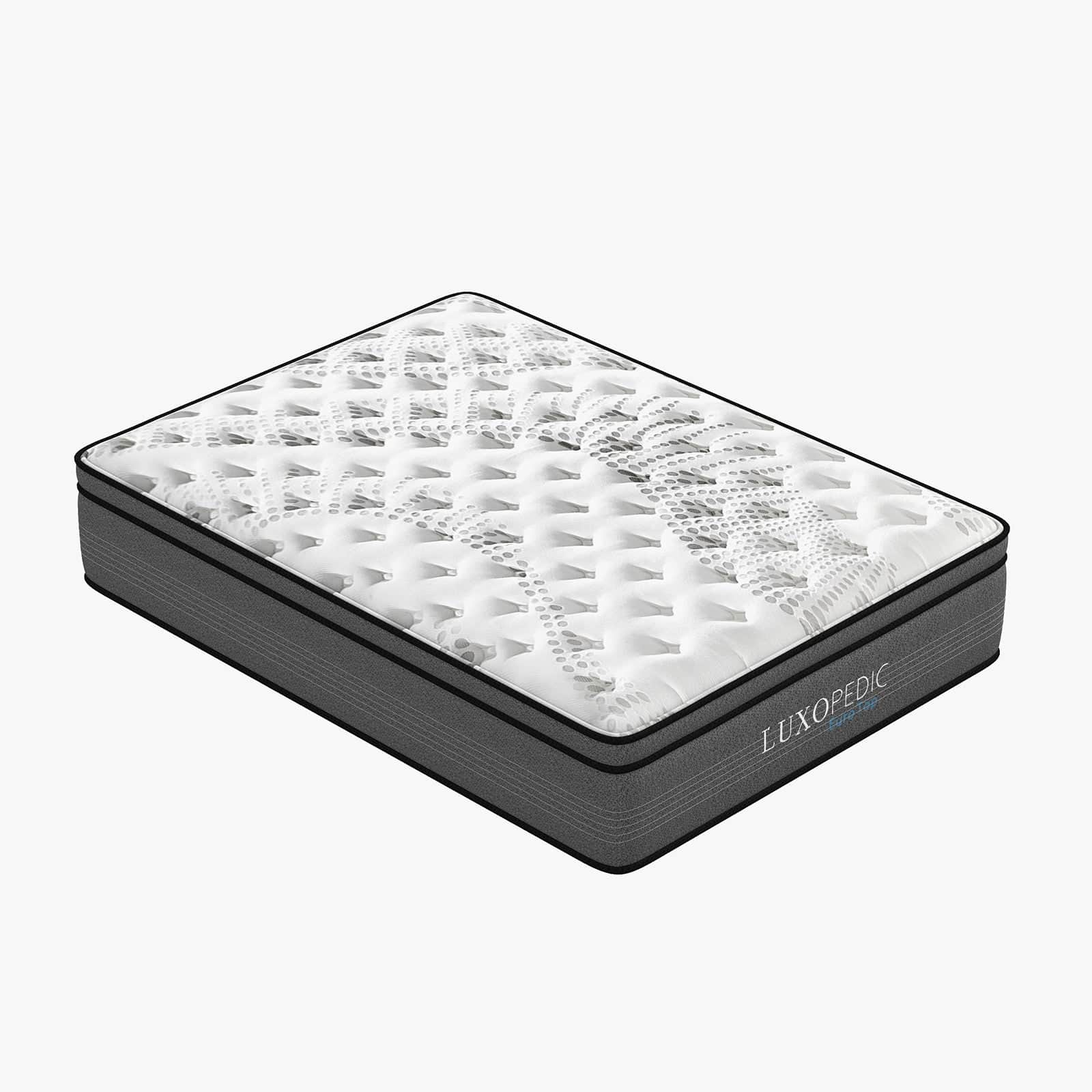 EuroTop 5 Zone Mattress King - Memory Foam Medium Firm Comfort