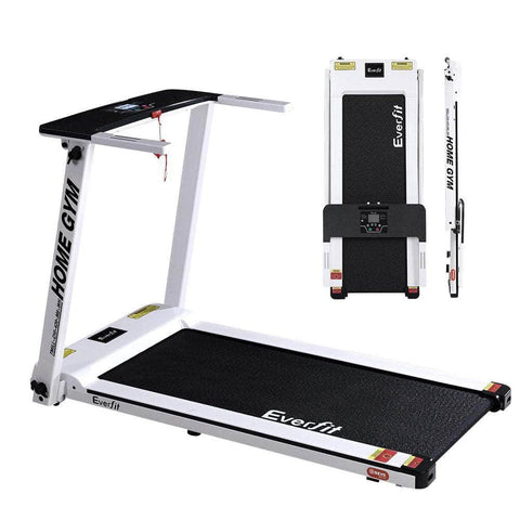 Treadmill Electric Home Gym Fitness Excercise Fully Foldable 420Mm White