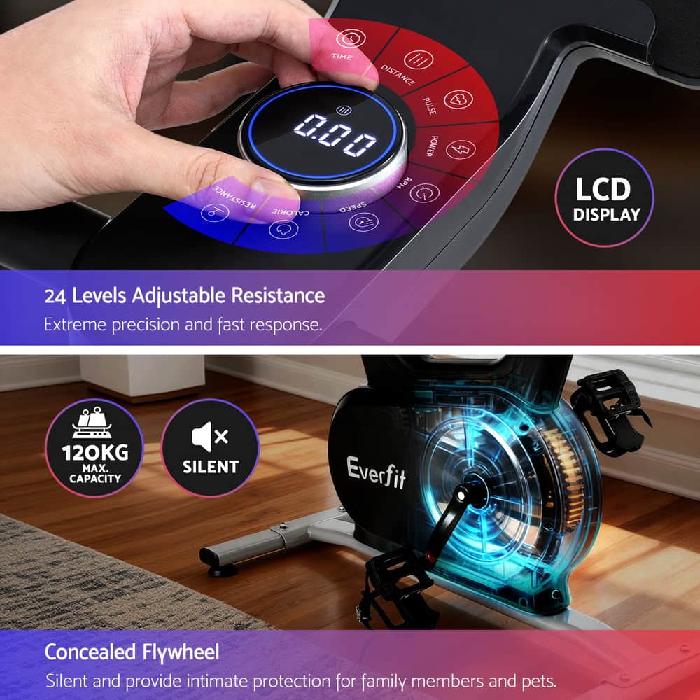 Exercise Bike Spin Bike Electromagnetic Smart Home Fitness 24-Level