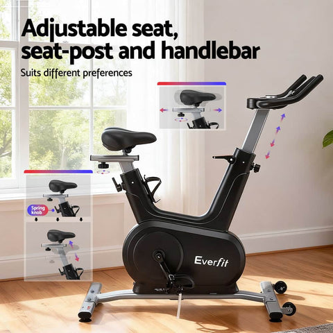 Exercise Bike Spin Bike Electromagnetic Smart Home Fitness 24-Level