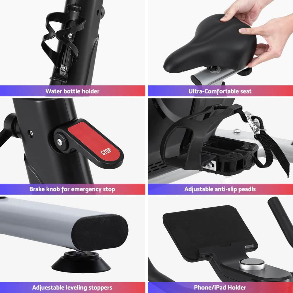 Exercise Bike Spin Bike Electromagnetic Smart Home Fitness 24-Level