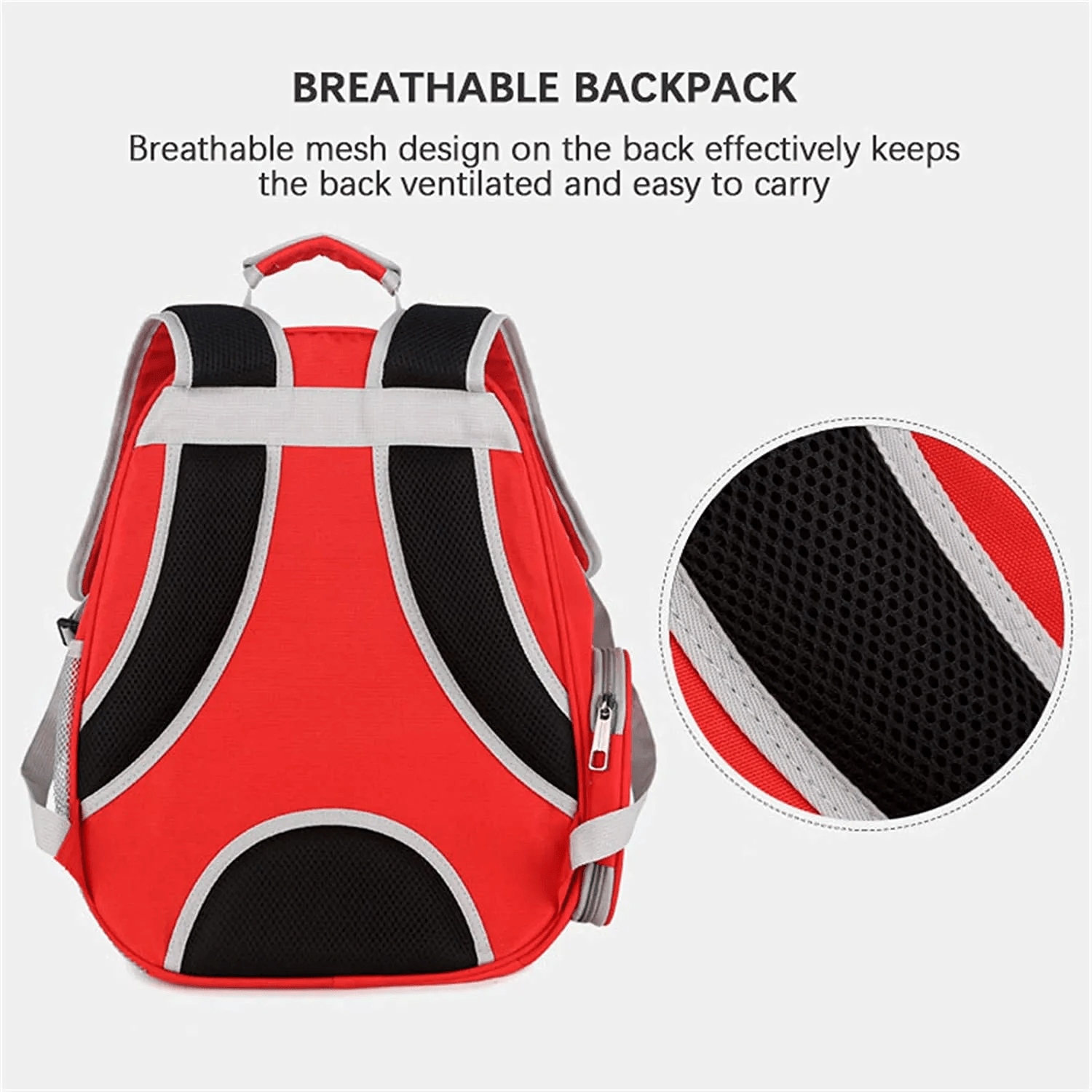 Expandable Space Capsule Backpack - Model 1 (Red)