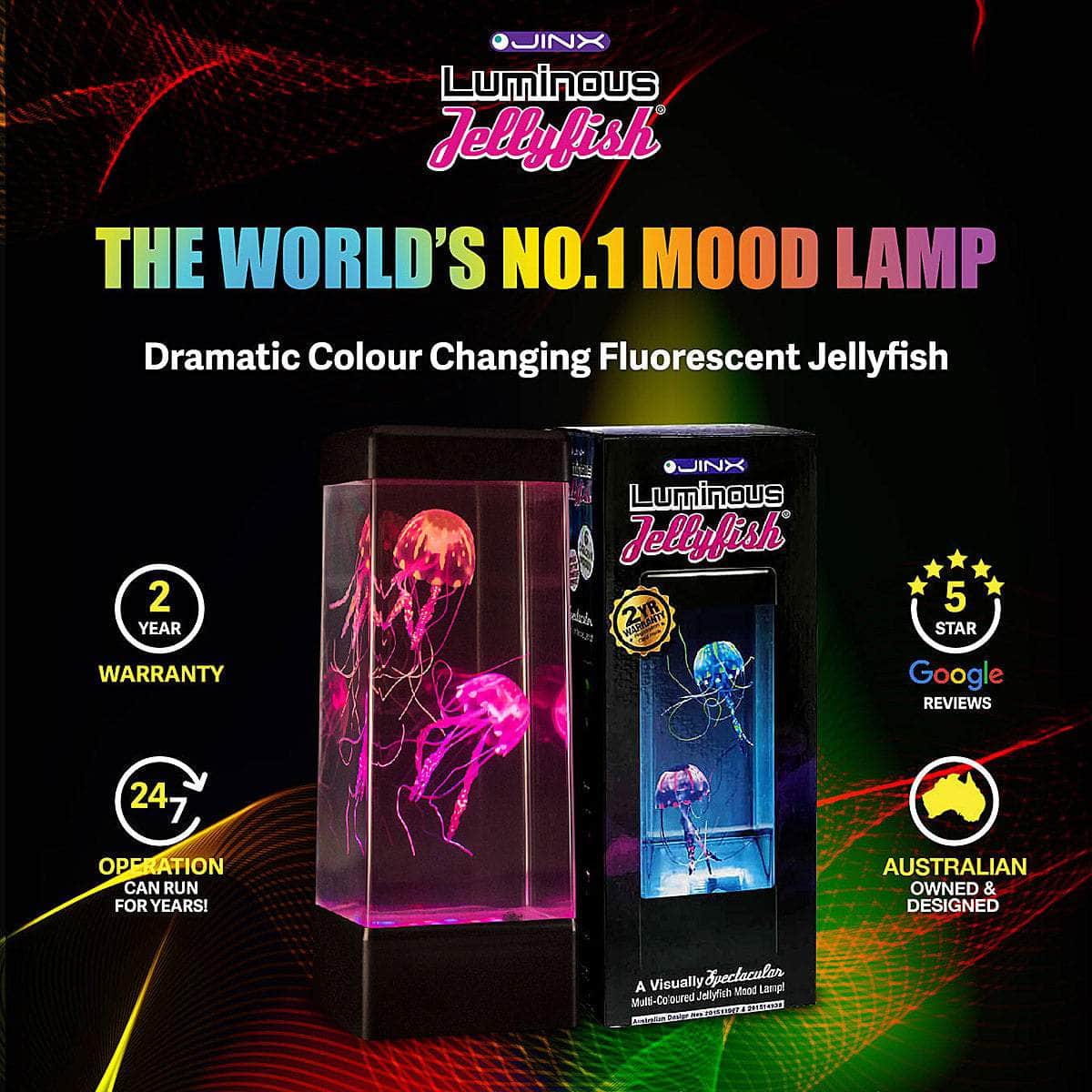 Experience Underwater Magic with the Luminous Jellyfish Lamp