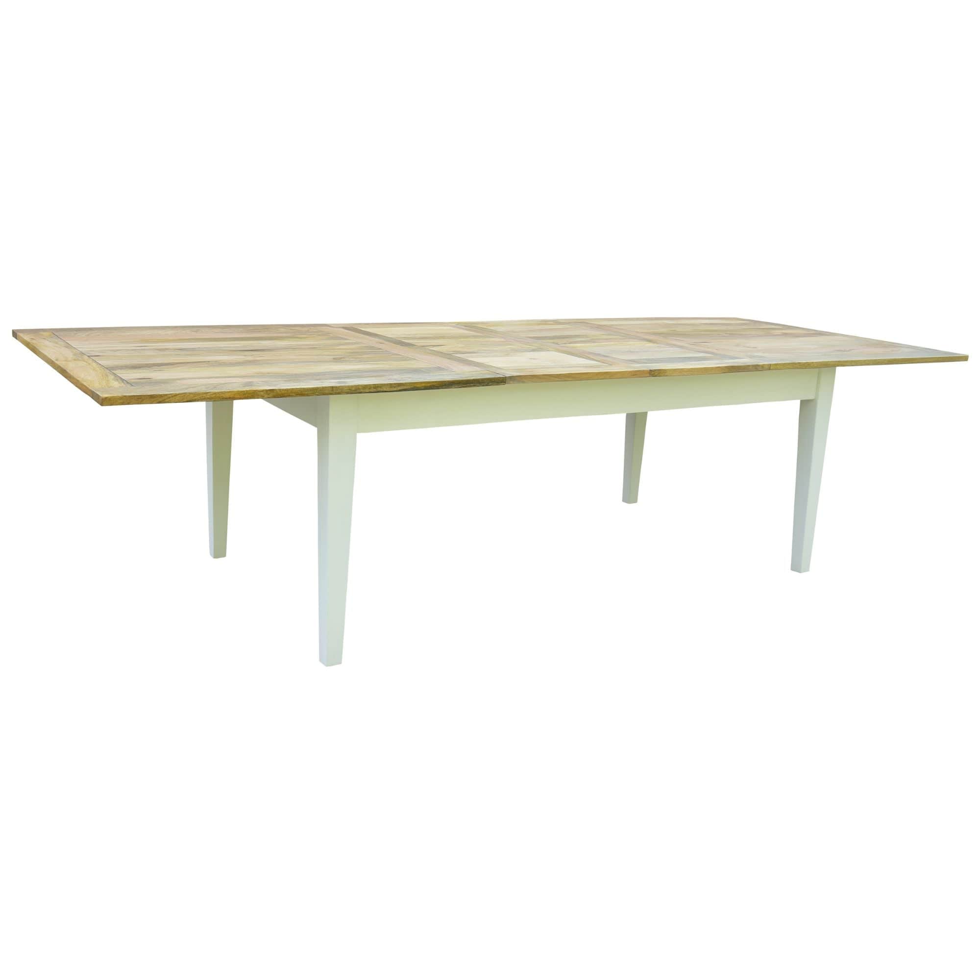 Extendable Dining Table 170 - 250Cm Mango Wood Modern Furniture