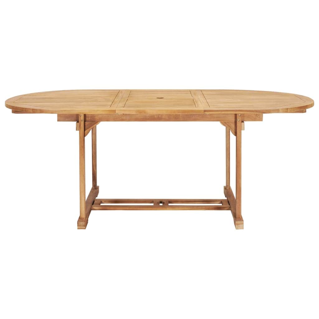 Extending Garden Table  Solid Teak Wood
