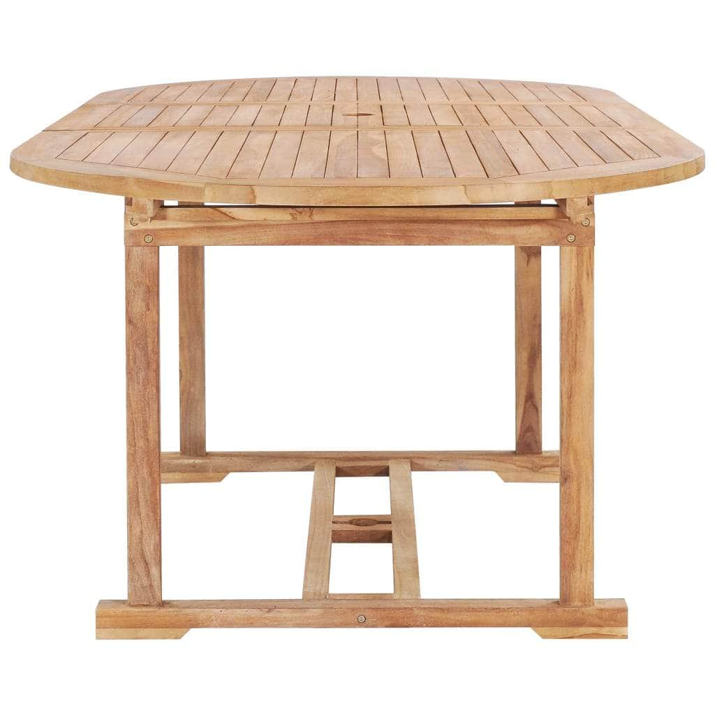 Extending Garden Table  Solid Teak Wood