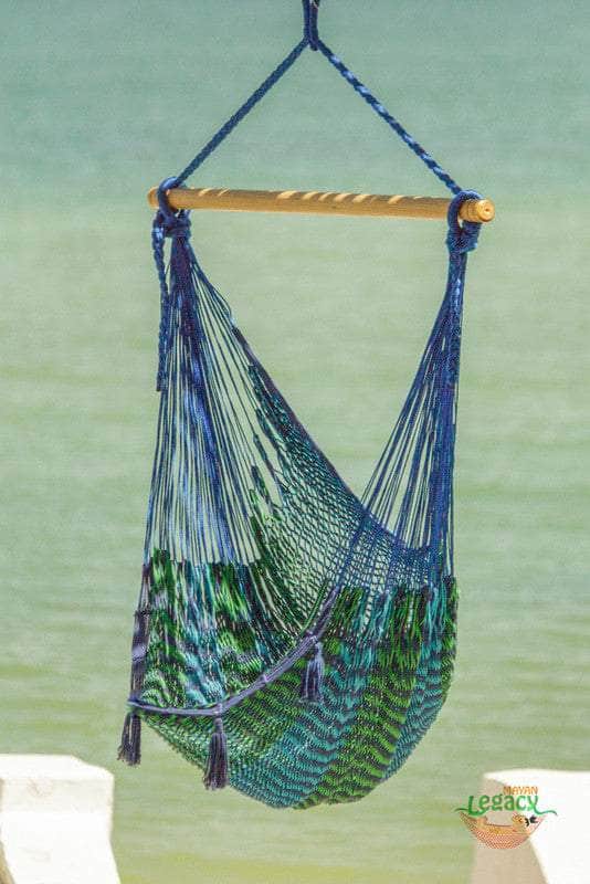 Extra Large Mexican Hammock Chair - Caribe Color