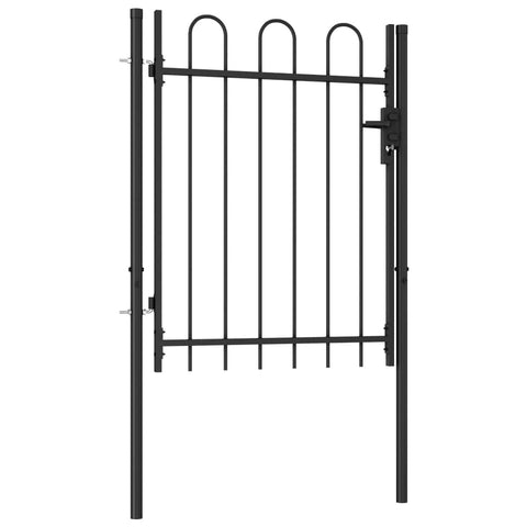 Fence Gate Single Door (Black)