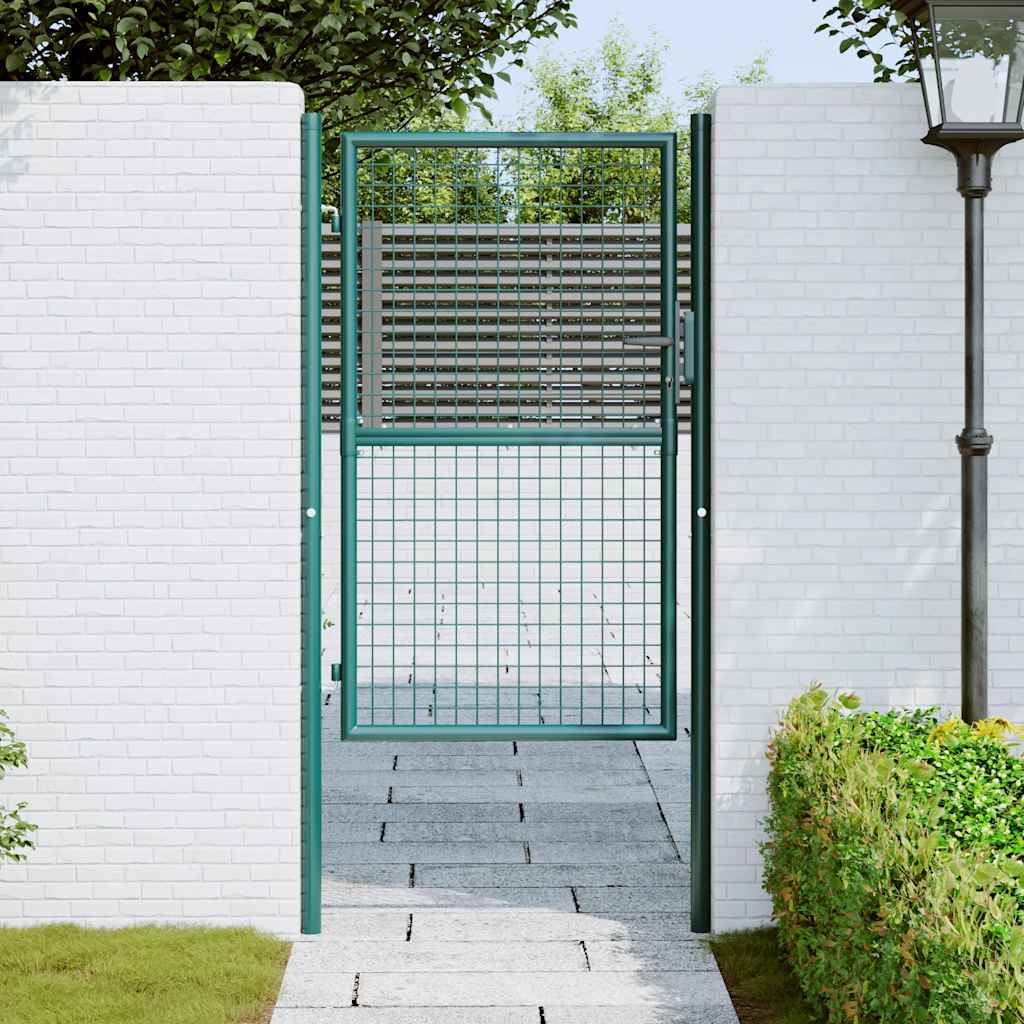Fence Gate Steel Green | Steel finish