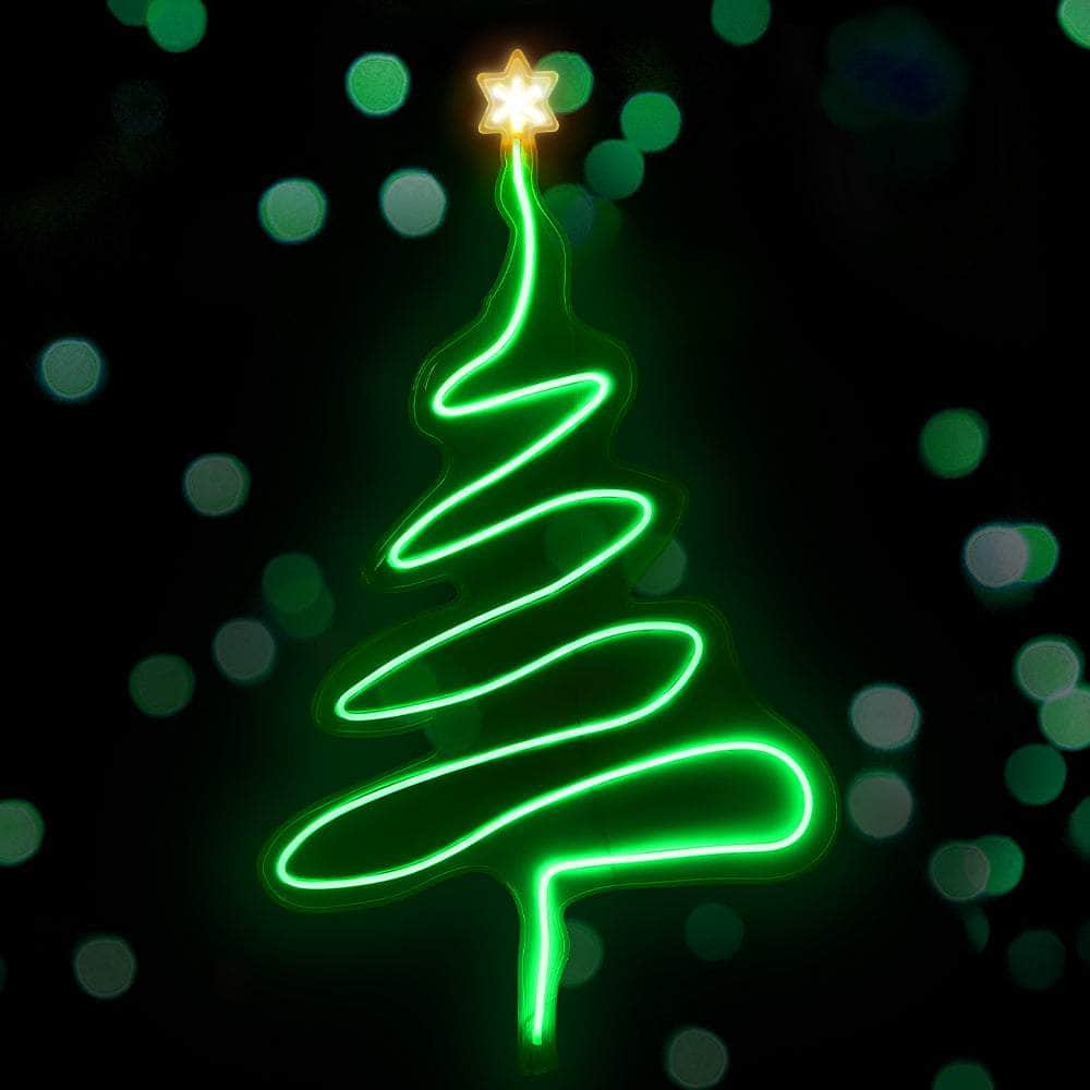 Festive Glow 114cm Christmas Lights Motif LED Tree Decoration