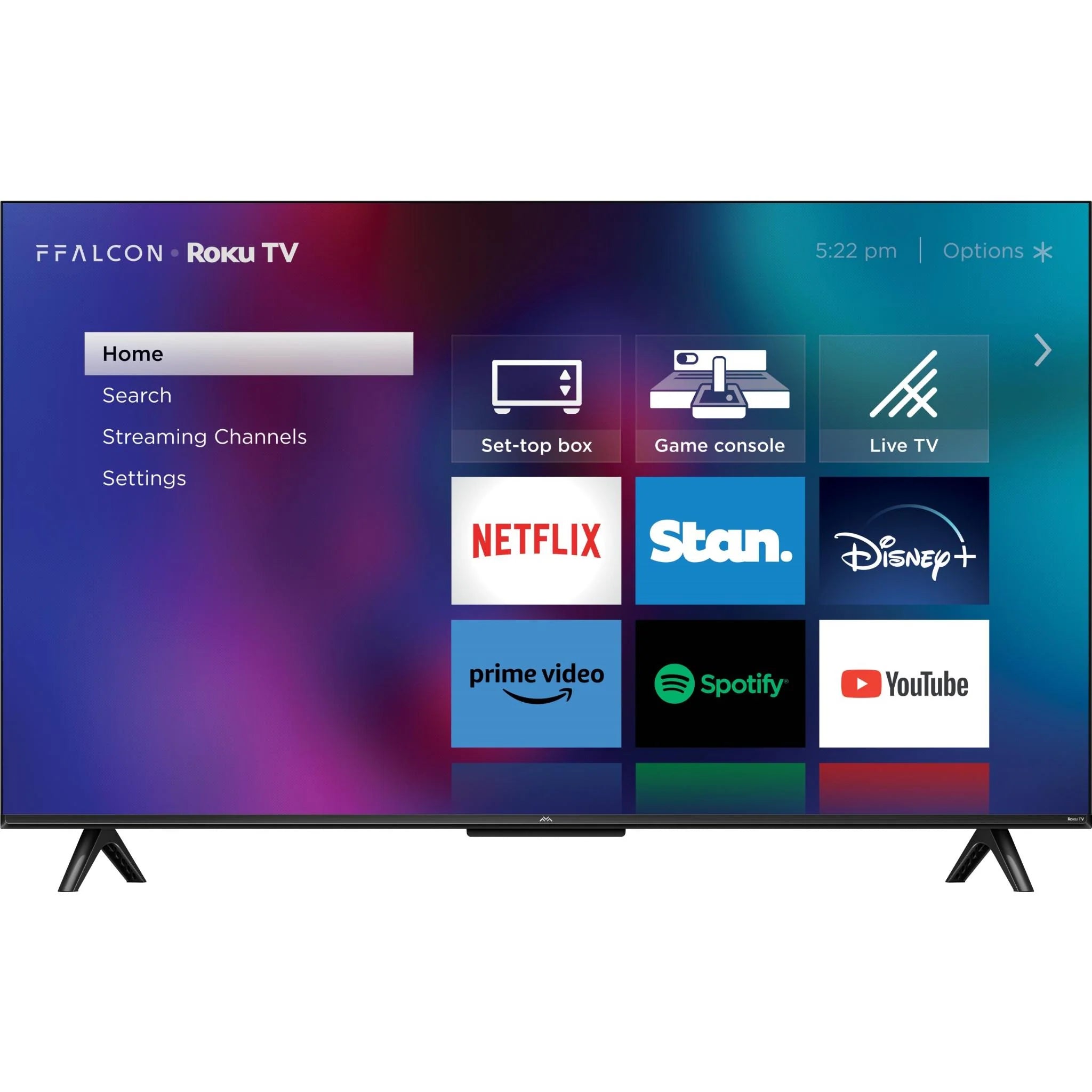 FFalcon 43" 4K Ultra HD Roku Smart TV