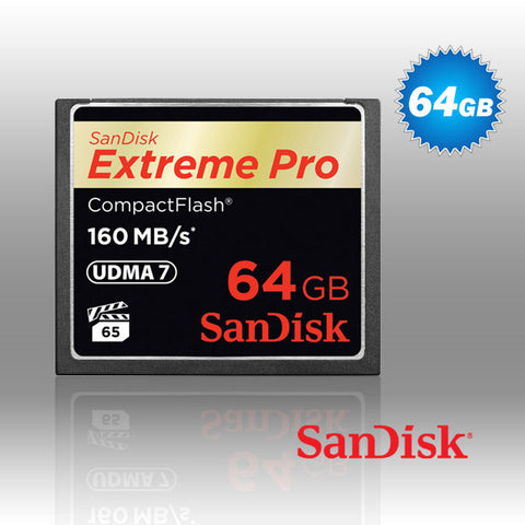 Extreme Pro Cfxp 64Gb Compactflash 160Mb/S