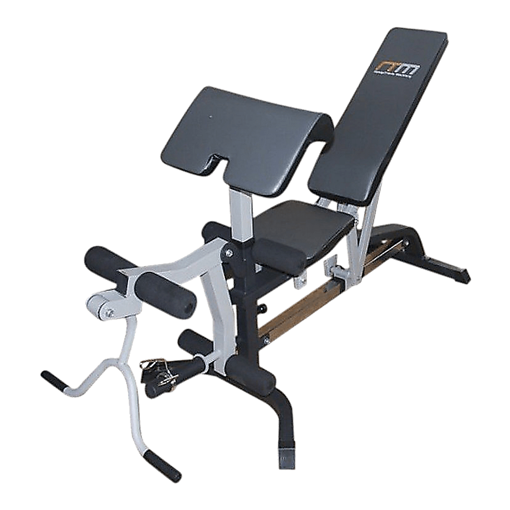 Fid Flat Incline Decline Bench Press W/ Leg Extension