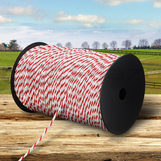 Electric Fence Poly Rope 500M - Giantz Stainless Steel Polywire