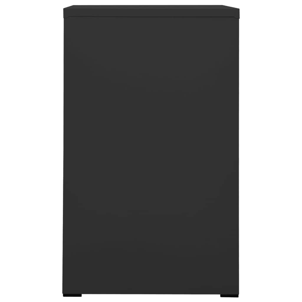 Filing Cabinet Anthracite Steel